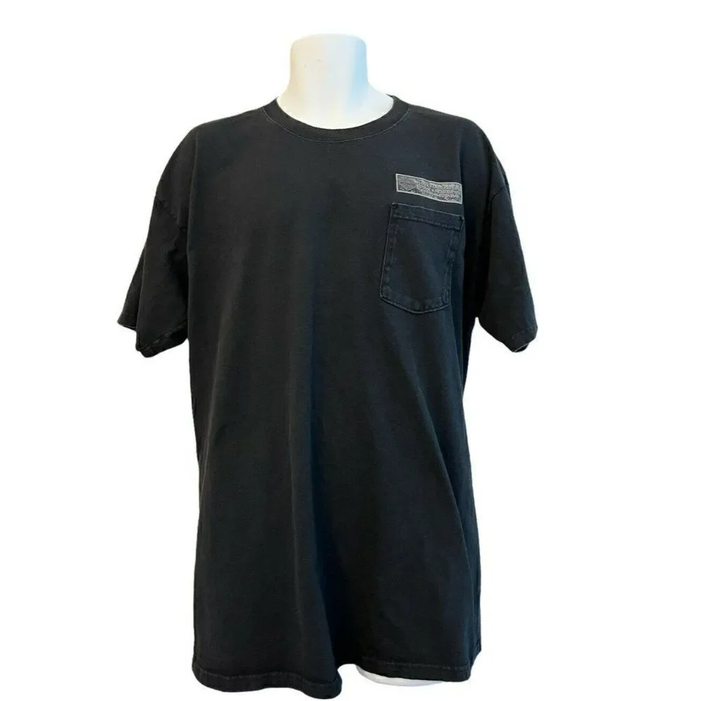 Men's L Harley Davidson T Shirt 3700 W Juneau Ave Milwaukee WI Corporate HQ 100